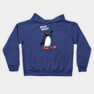 Pinguin Noot Noot Meme Kids Hoodie